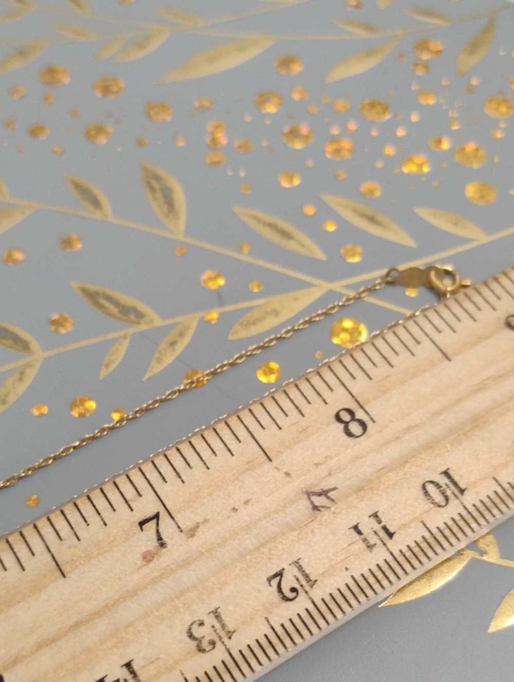 Rope Chain 14 K Gold Necklace - Picture 7 of 11